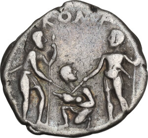 reverse: Ti. Veturius Gracchi. Denarius, Rome mint, 137 BC