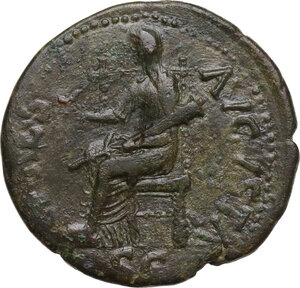 reverse: Claudius (41-54).. AE Dupondius, 50-54