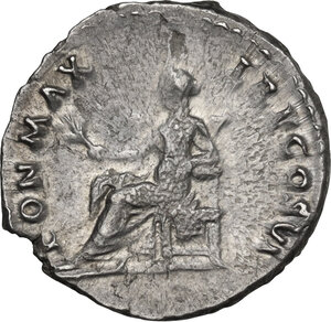 reverse: Vespasian (69-79).. AR Denarius, 75 AD