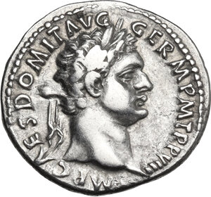 obverse: Domitian (81-96).. AR Denarius, 88-89