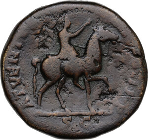 reverse: Commodus (177-193).. AE Sestertius, 180 AD