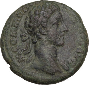 obverse: Commodus (177-193).. AE As, 181 AD