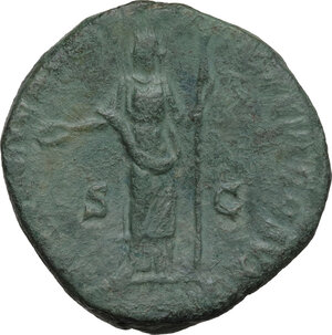 reverse: Commodus (177-193).. AE Sestertius, 186-187