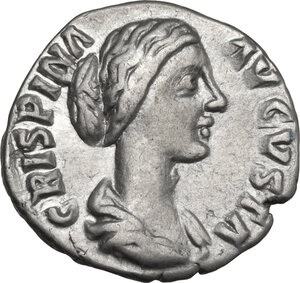obverse: Crispina, wife of Commodus (died 183 AD).. AR Denarius, 178-191