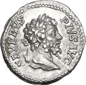 obverse: Septimius Severus (193-211).. AR Denarius, 203 AD