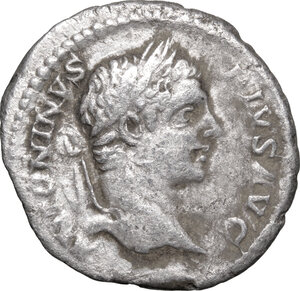 obverse: Caracalla (198-217).. AR Denarius, 206-210