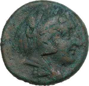 obverse: Southern Lucania, Metapontum. AE 15 mm, 300-250 BC