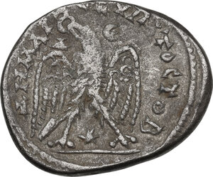 reverse: Caracalla (198-217).. AR Tetradrachm, Antioch mint (Seleukis ad Piera, Syria)