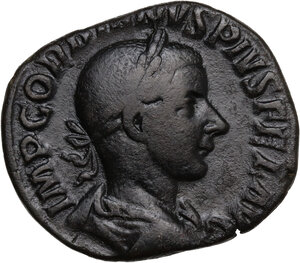 obverse: Gordian III (238-244).. AE Sestertius, 241-244