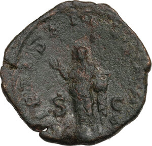 reverse: Otacilia Severa, wife of Philip I (244-249).. AE Sestertius. Struck under Philip I