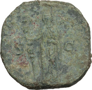 reverse: Trajan Decius (249-251).. AE Sestertius, 249-250 AD