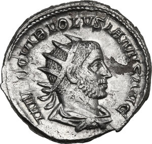 obverse: Volusian (251-253).. AR Antoninanus, Mediolanum mint