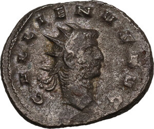 obverse: Gallienus (253-268).. BI Antoninianus, Mediolanum mint, 260-268