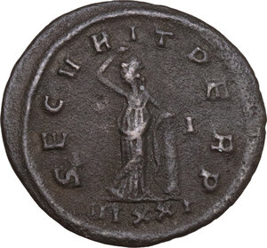 reverse: Probus (276-282). AE Antoninianus, Ticinum mint