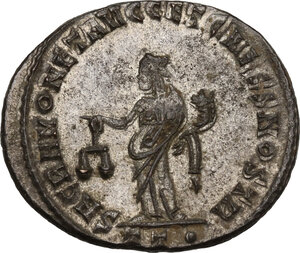 reverse: Maximian (286-310).. AE Follis, 300-303, Ticinum mint