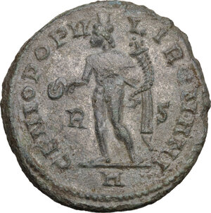 reverse: Maximian (286-310).. AE Follis. Rome mint, 297/8 AD