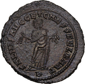 reverse: Maximian (286-310).. AE Follis, Carthage mint, 299-303