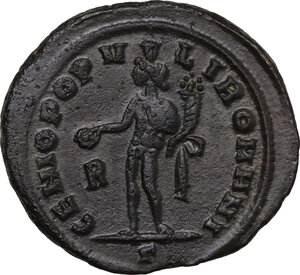 reverse: Constantius I Chlorus (293-306).. AE Follis, 296-297