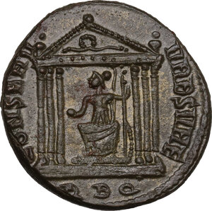 reverse: Maxentius (306-312).. AE Follis, 308-310