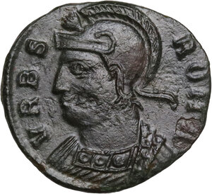 obverse: Constantine I (307-337).. AE 18 mm, 336-337, Thessalonica mint