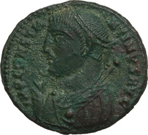 obverse: Constantine I (307-337).. AE Follis, Cyzicus mint, 317-320