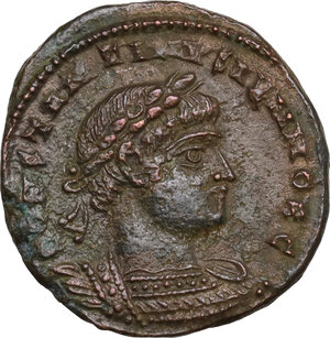 obverse: Constantine II as Caesar (317-337).. AE Follis, Alexandria mint, 333-335