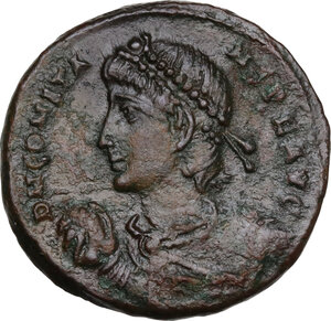 obverse: Constans (337-350).. AE Follis, Alexandria mint, 348-350