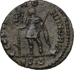 reverse: Vetranio (350 AD).. AE 18 mm, Siscia mint