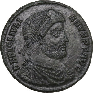 obverse: Julian II (360-363).. AE Double maiorina, Sirmium mint
