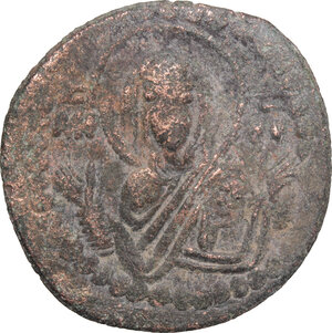 reverse: Romanus IV (1068-1071).. AE Follis, 1068-1071
