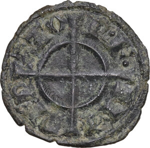 obverse: Italy .  Federico II di Svevia (1218-1250).. BI Denar, Brindisi mint