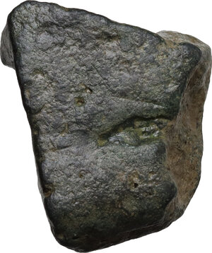 reverse: Aes Premonetale. Aes Signatum. Fragment of a bronze ingot. Latium, 6th-4th century BC