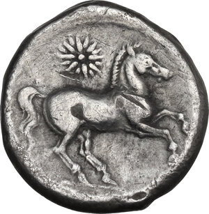 reverse: AR Didrachm, Neapolis mint, c.276-270 BC