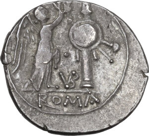 reverse: VB series. AR Victoriatus, 211-208 BC, uncertain mint