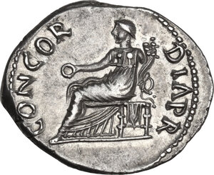 reverse: Vitellius (69 AD). AR Denarius