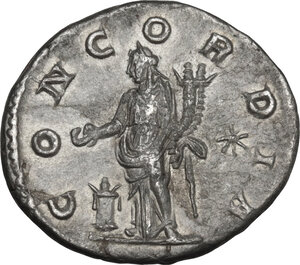 reverse: Aquilia Severa, second wife of Elagabalus (220-222). . AR Denarius, struck under Elagabalus, 220-222