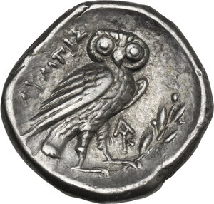 reverse: Southern Apulia, Tarentum. AR Drachm, c. 240-228 BC, Olympis magistrate