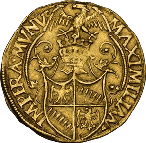 reverse: Bologna. Giovanni II Bentivoglio (1494-1509). Doppio ducato