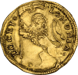 obverse: Bologna. Leone X (1513-1521), Giovanni de  Medici. Ducato papale