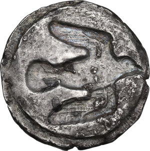 reverse: Bruttium, Kroton. AR Stater, c. 480-430 BC