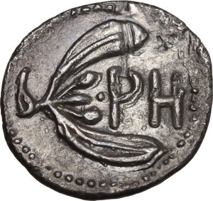 reverse: Bruttium, Rhegion. AR Litra, c. 420-415/410 BC