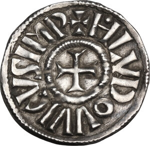 obverse: Milano. Ludovico il Pio (814-840). Denaro