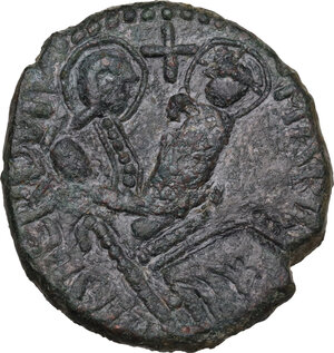 reverse: Mileto. Ruggero I (1072-1101). Trifollaro, 1098-1101