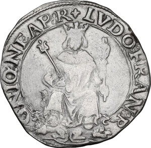obverse: Napoli. Luigi XII di Francia (1501-1503). Carlino