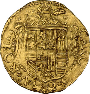 obverse: Napoli. Carlo V d Asburgo (1516-1556). Scudo
