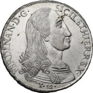 obverse: Palermo. Ferdinando III di Borbone (1759-1816). Da 12 tarì 1797