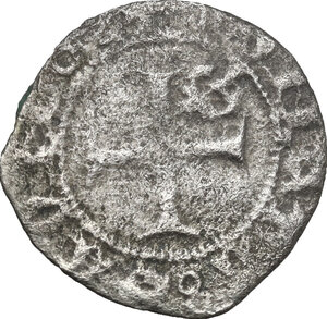 reverse: Savona. Carlo VI di Francia (1396-1409). Mezza petachina
