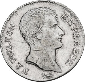 obverse: Torino. Napoleone I (1805-1814) Imperatore di Francia e Re d Italia. 1 Franco A. 13 (1804)