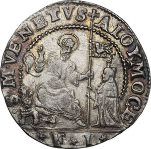 obverse: Venezia. Alvise I Mocenigo (1570-1577). Da 40 soldi o 2 lire