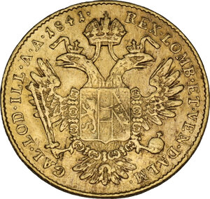 reverse: Venezia. Ferdinando I d Asburgo-Lorena (1835-1848). Ducato 1841